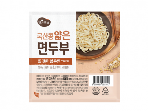 국산콩 얇은 면두부 100g