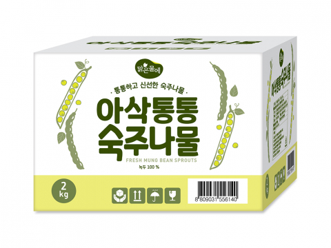 아삭통통 숙주나물 2kg