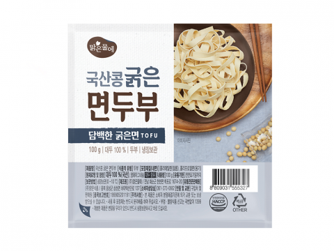 국산콩 굵은 면두부 100g