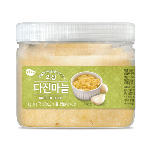 맑은물에 의성 다진마늘 1kg