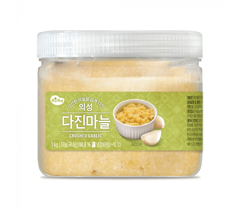 맑은물에 의성 다진마늘 1kg