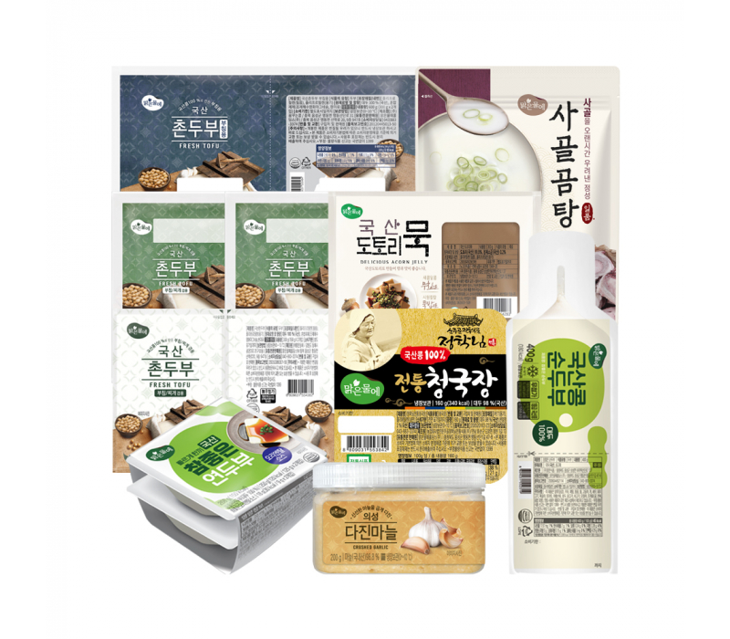 맑은물에 베이직세트