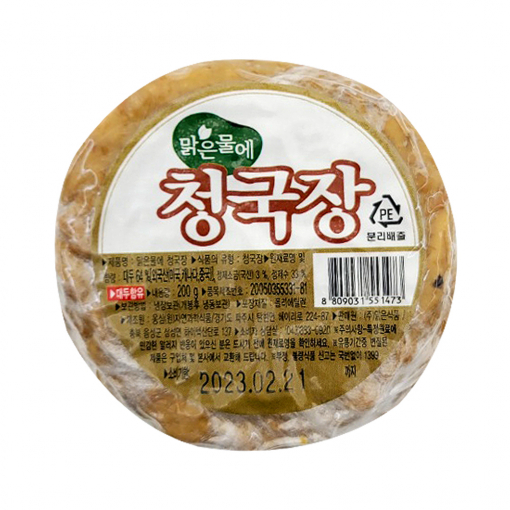 맑은물에 청국장 200g