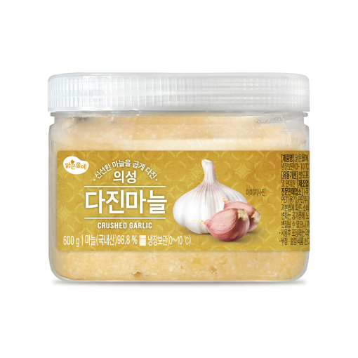 맑은물에 의성 다진마늘 600g