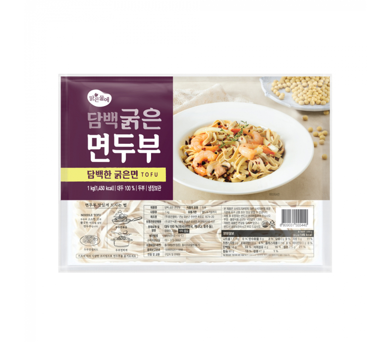 맑은물에 담백 굵은 면두부 1kg