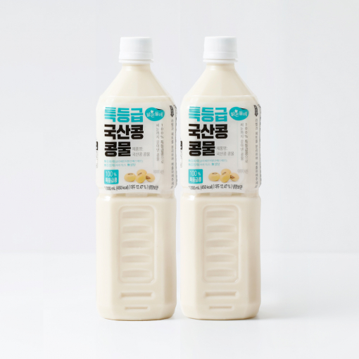 맑은물에 특등급 국산콩 콩물 1000mlx2개