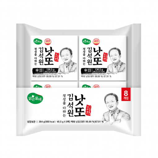 맑은물에 국산콩 김석원 낫또 45.5gx8개