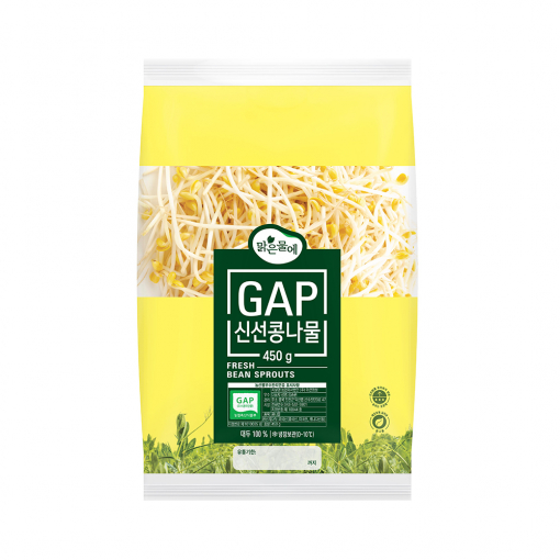 맑은물에 GAP 신선콩나물 450g