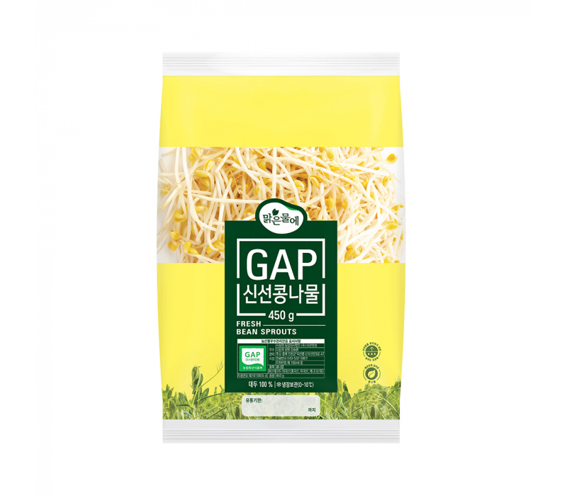 맑은물에 GAP 신선콩나물 450g