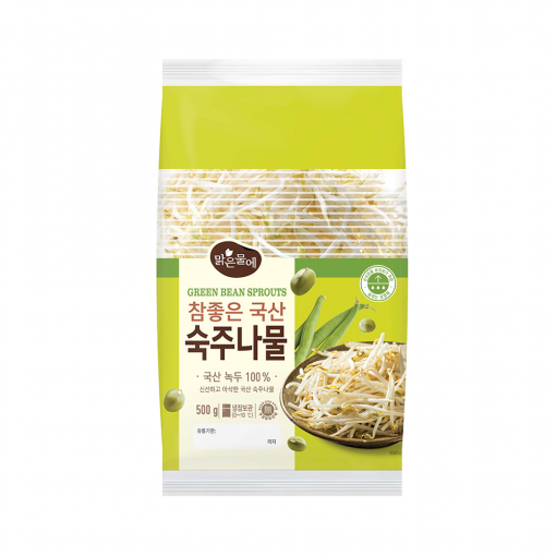 맑은물에 참좋은 국산 숙주나물 500g