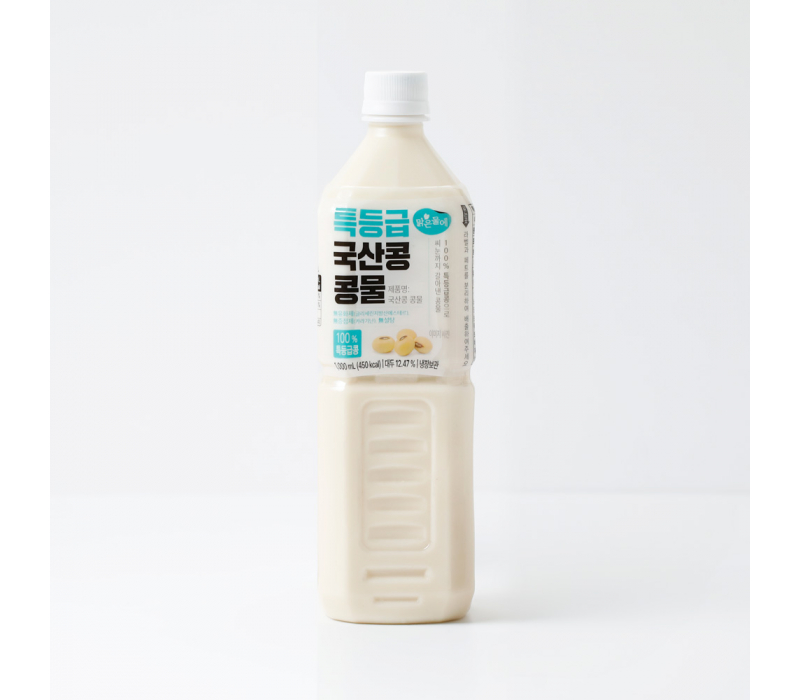 맑은물에 특등급 국산콩 콩물 1000ml
