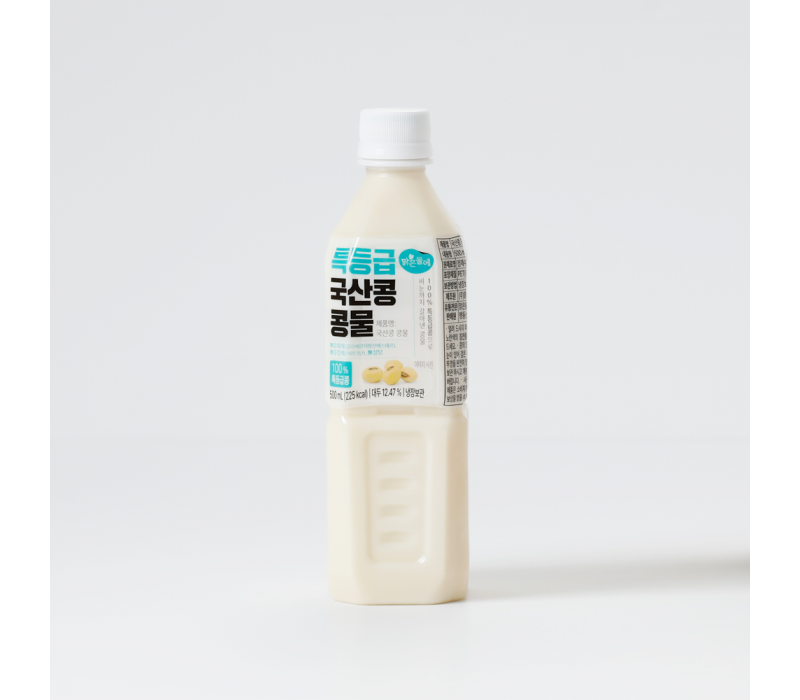 맑은물에 특등급 국산콩 콩물 500ml