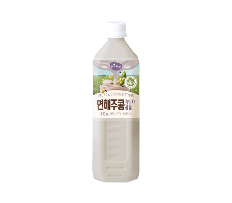 맑은물에 연해주콩 흑임자 콩물 1000ml