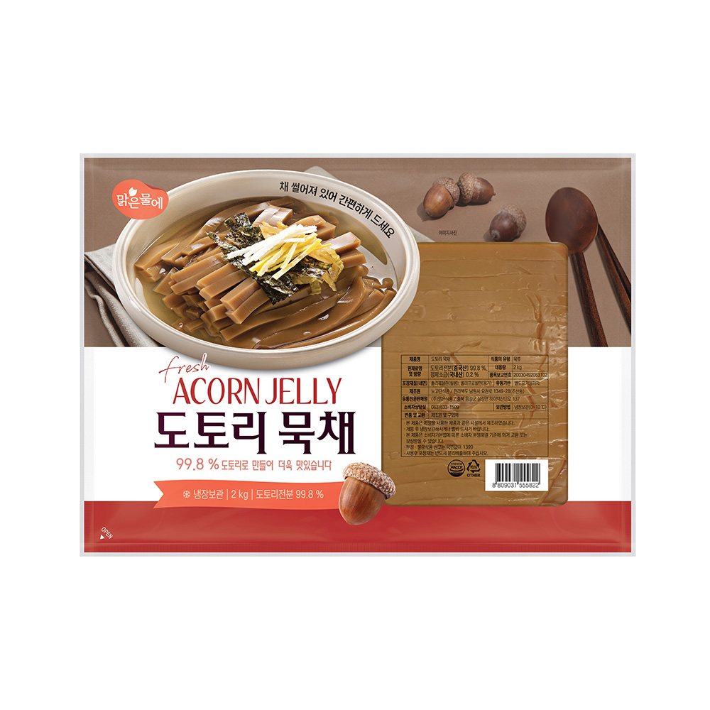 맑은물에 도토리묵채 2kg