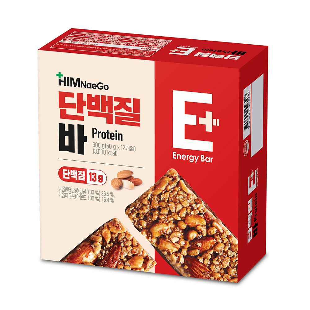 힘내고 단백질바 600g (50gx12개입)