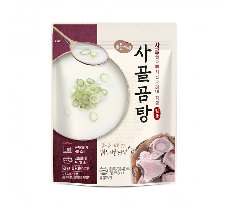 맑은물에 사골곰탕 500g