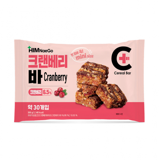 힘내고 크랜베리바 미니 300g