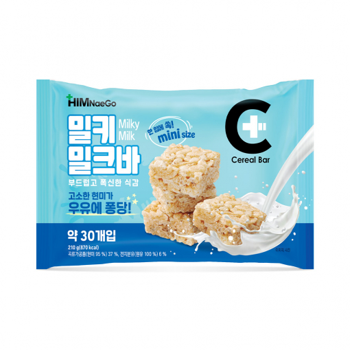 힘내고 밀키밀크바 미니 210g