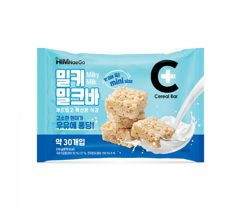 힘내고 밀키밀크바 미니 210g
