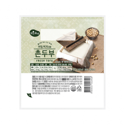 맑은물에 촌두부 550g