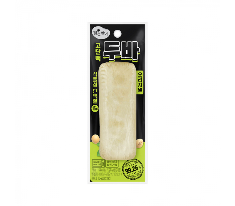 맑은물에 고단백 두바 오리지널 78g