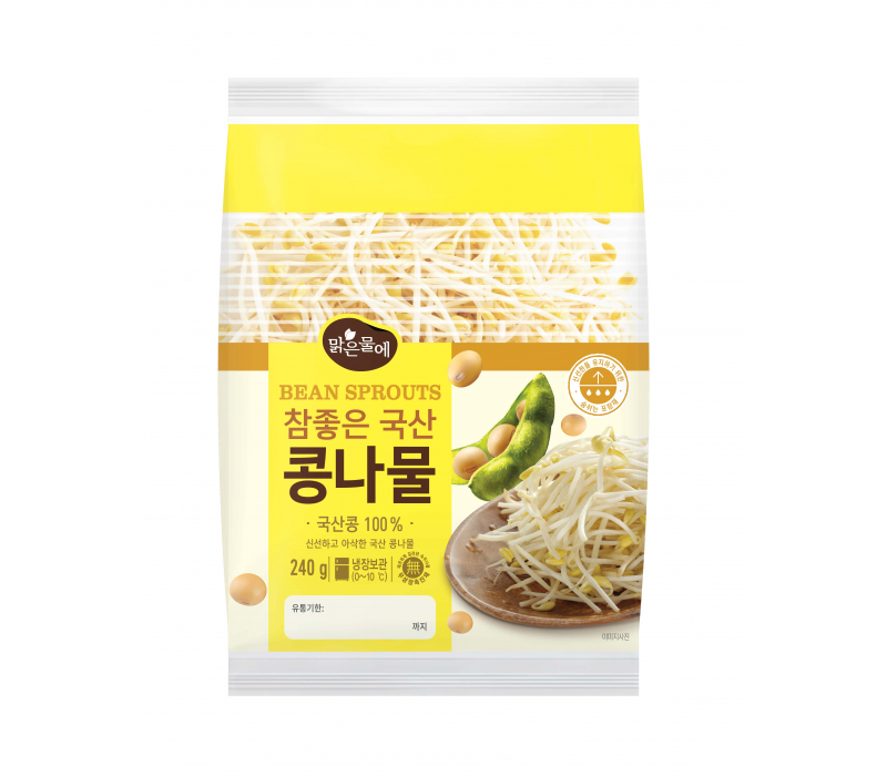 맑은물에 참좋은 무농약 국산 콩나물 240g