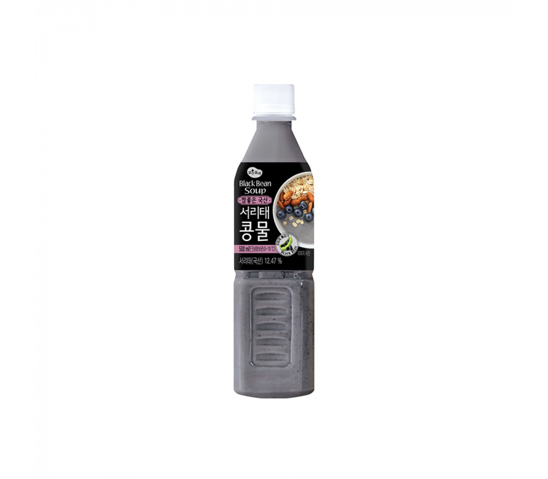 맑은물에 참좋은 국산 서리태 콩물 500ml