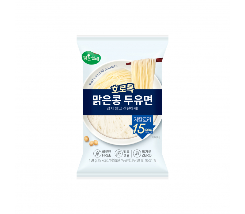 맑은물에 호로록 맑은콩 두유면 150g